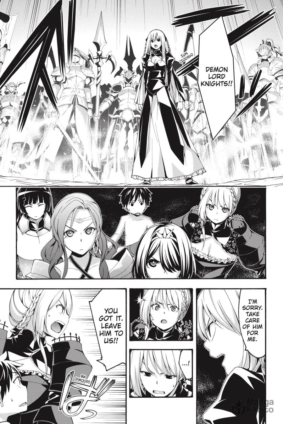 Trinity Seven: The Seven Magicians Chapter 128 page 3 - 