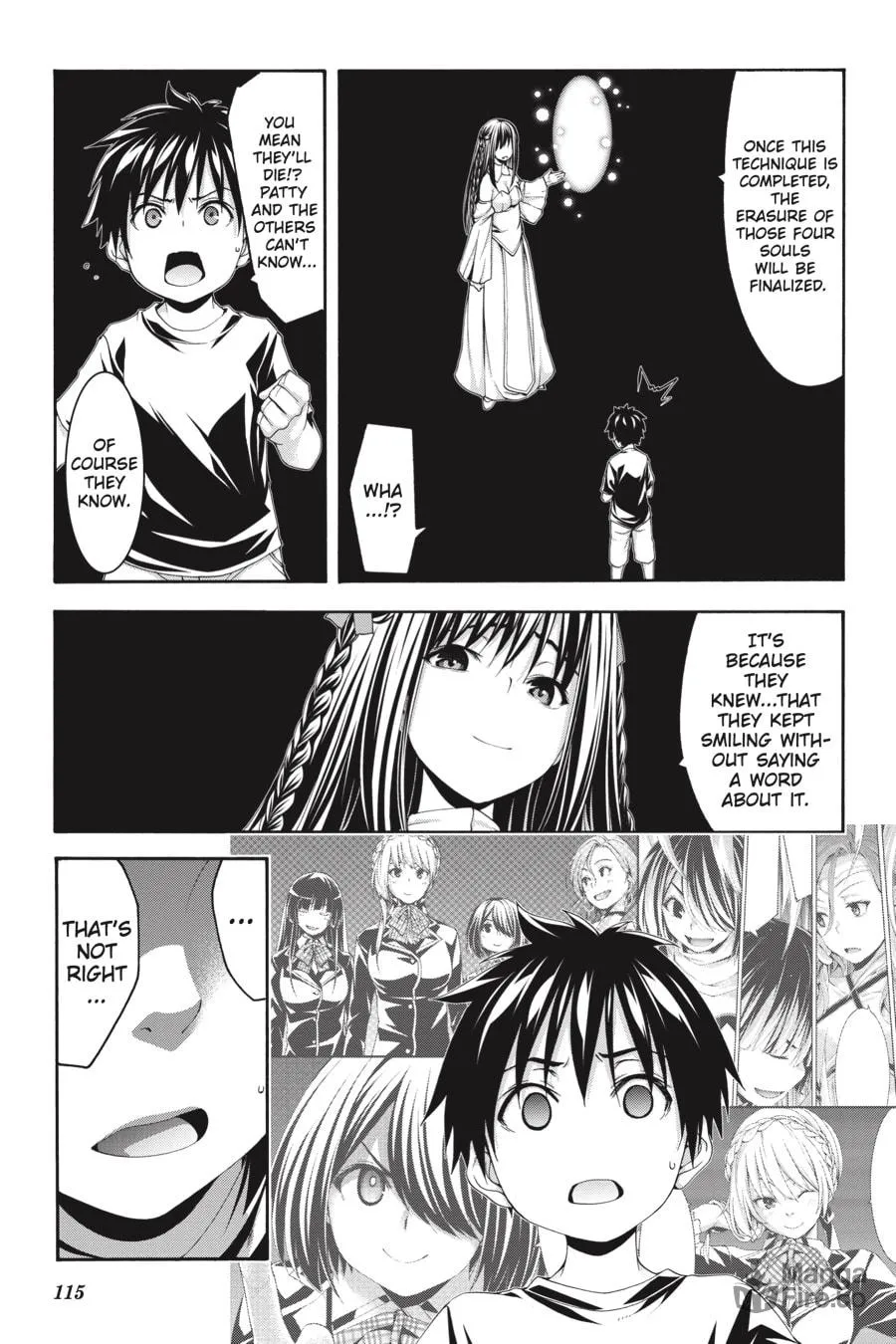 Trinity Seven: The Seven Magicians Chapter 129 page 3 - 