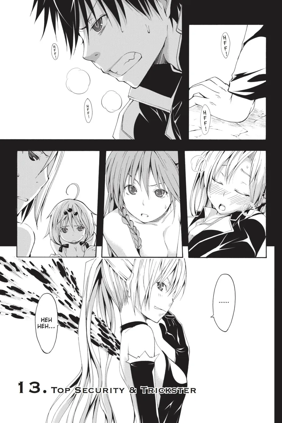 Trinity Seven: The Seven Magicians Chapter 13 page 1 - 