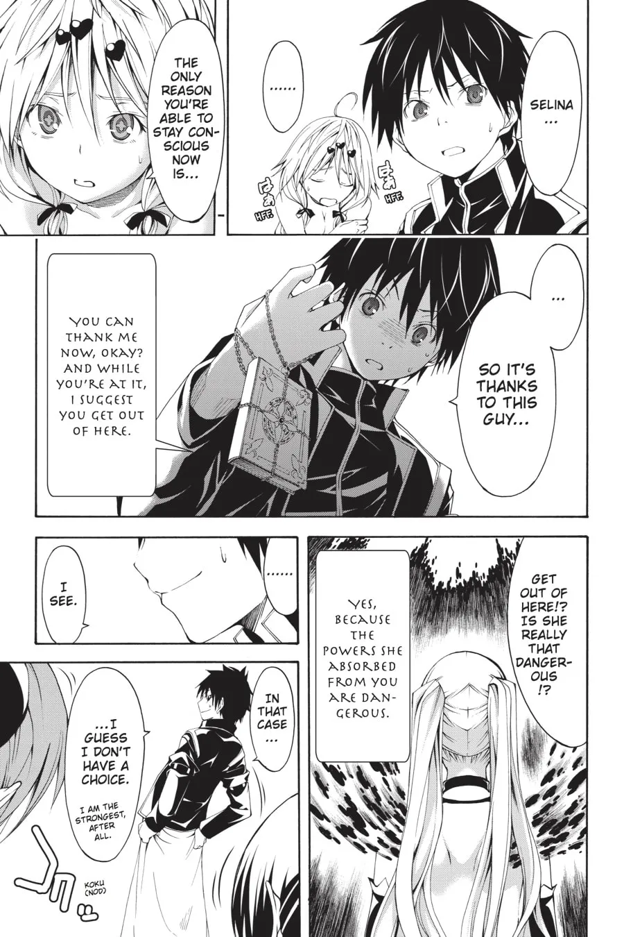 Trinity Seven: The Seven Magicians Chapter 13 page 17 - 