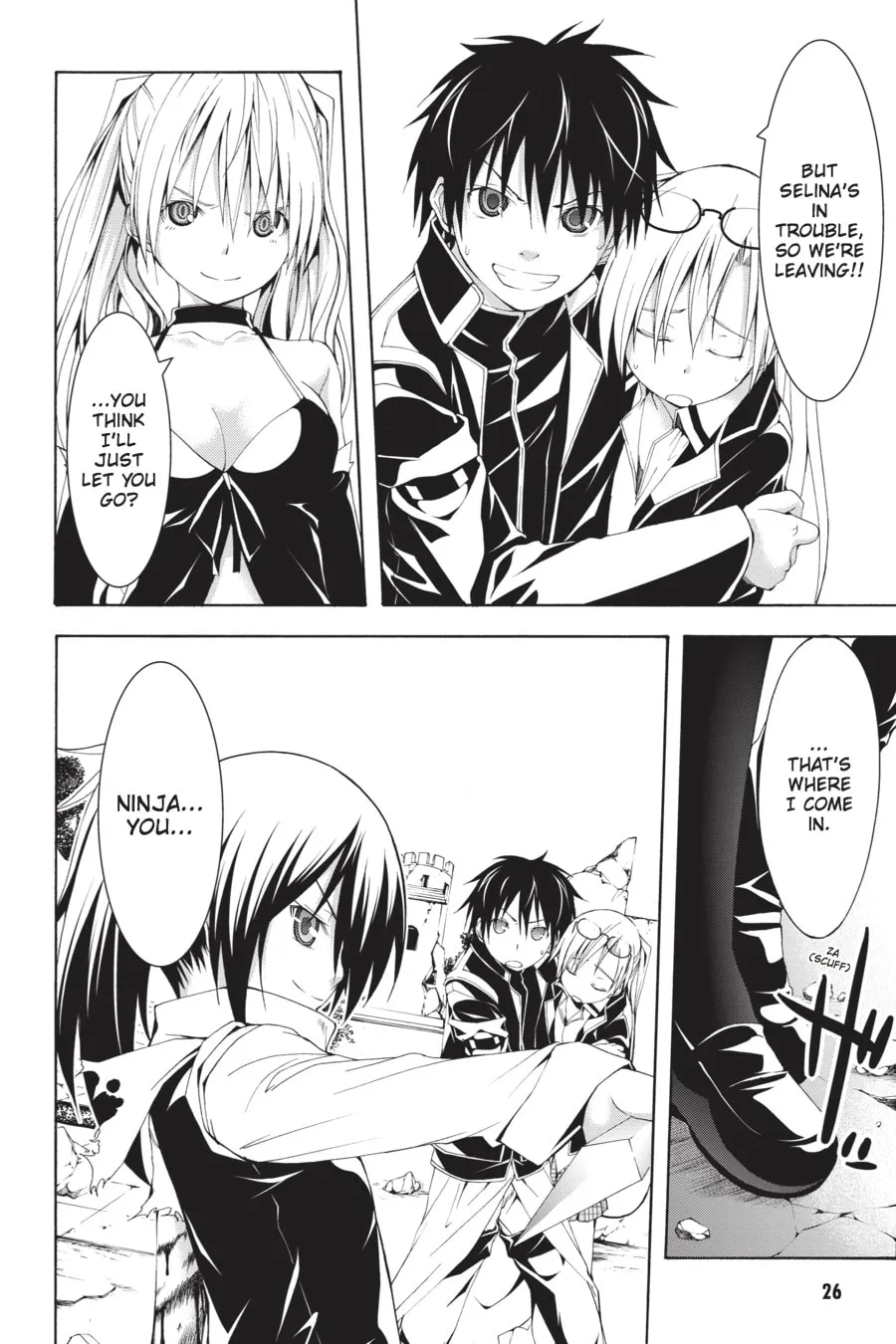 Trinity Seven: The Seven Magicians Chapter 13 page 22 - 
