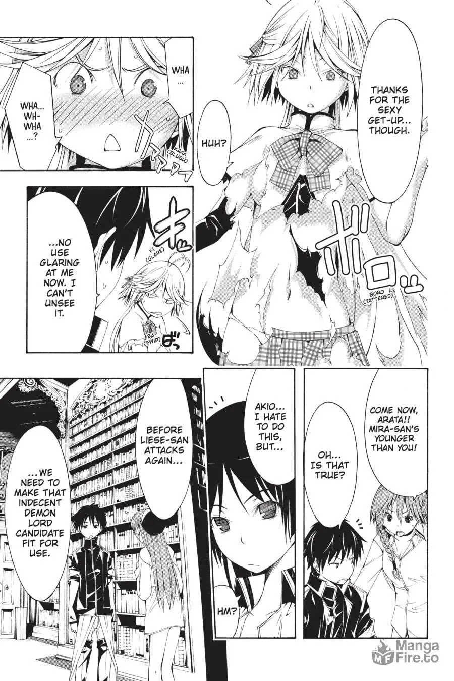 Trinity Seven: The Seven Magicians Chapter 13 page 30 - 