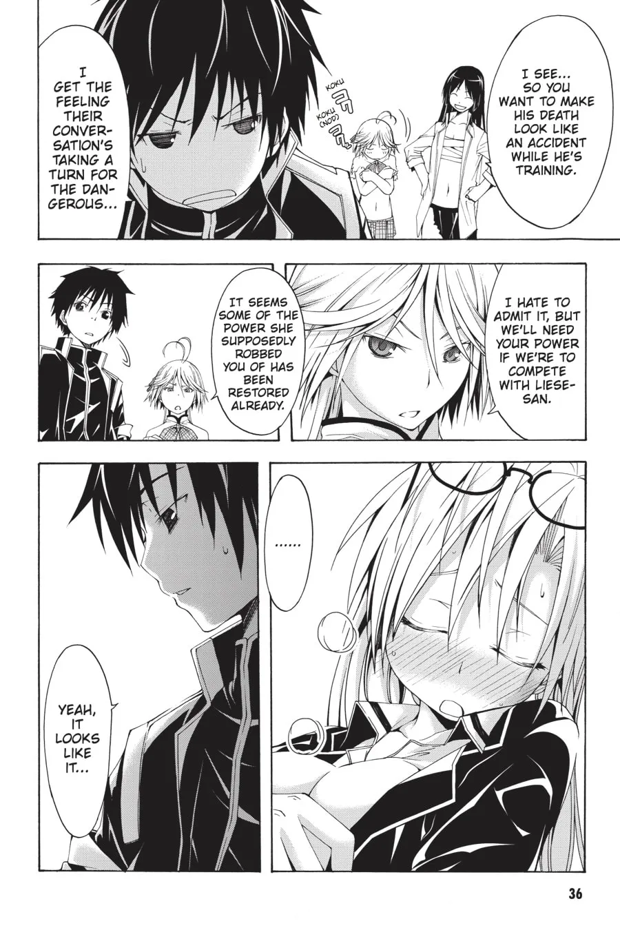 Trinity Seven: The Seven Magicians Chapter 13 page 31 - 