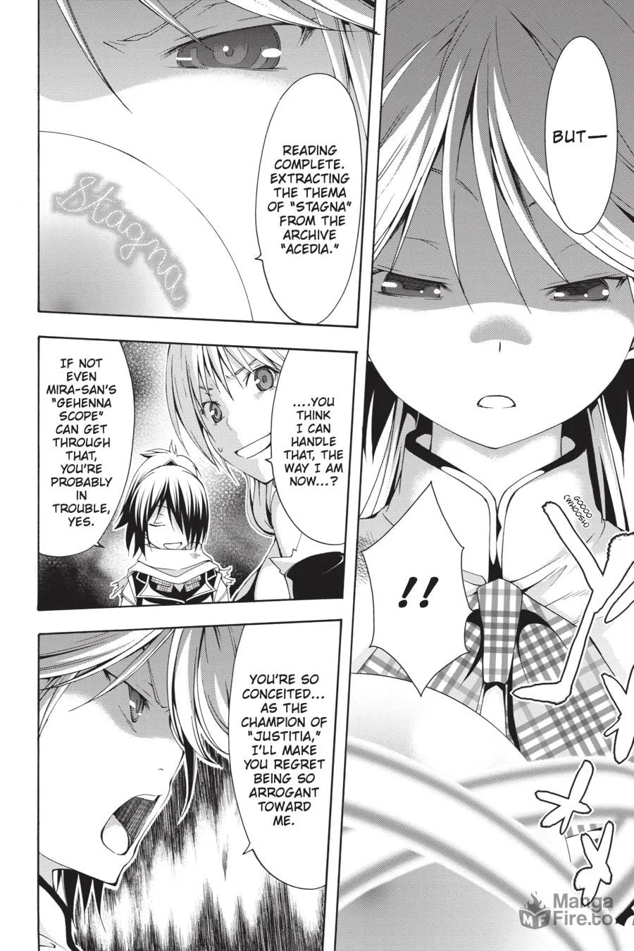 Trinity Seven: The Seven Magicians Chapter 13 page 10 - 