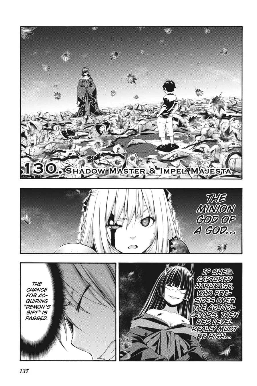 Trinity Seven: The Seven Magicians Chapter 130 page 1 - 