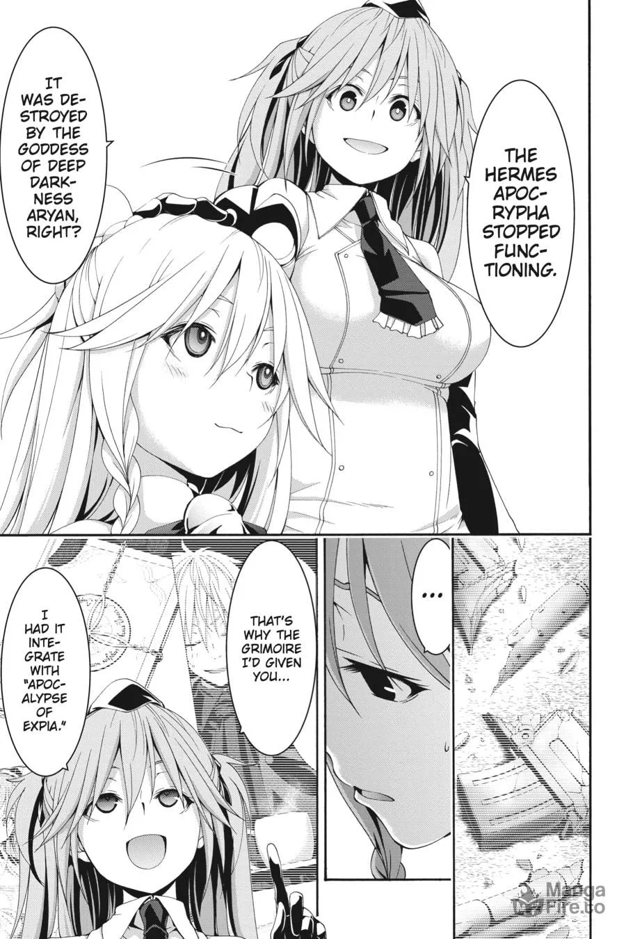 Trinity Seven: The Seven Magicians Chapter 132 page 9 - 