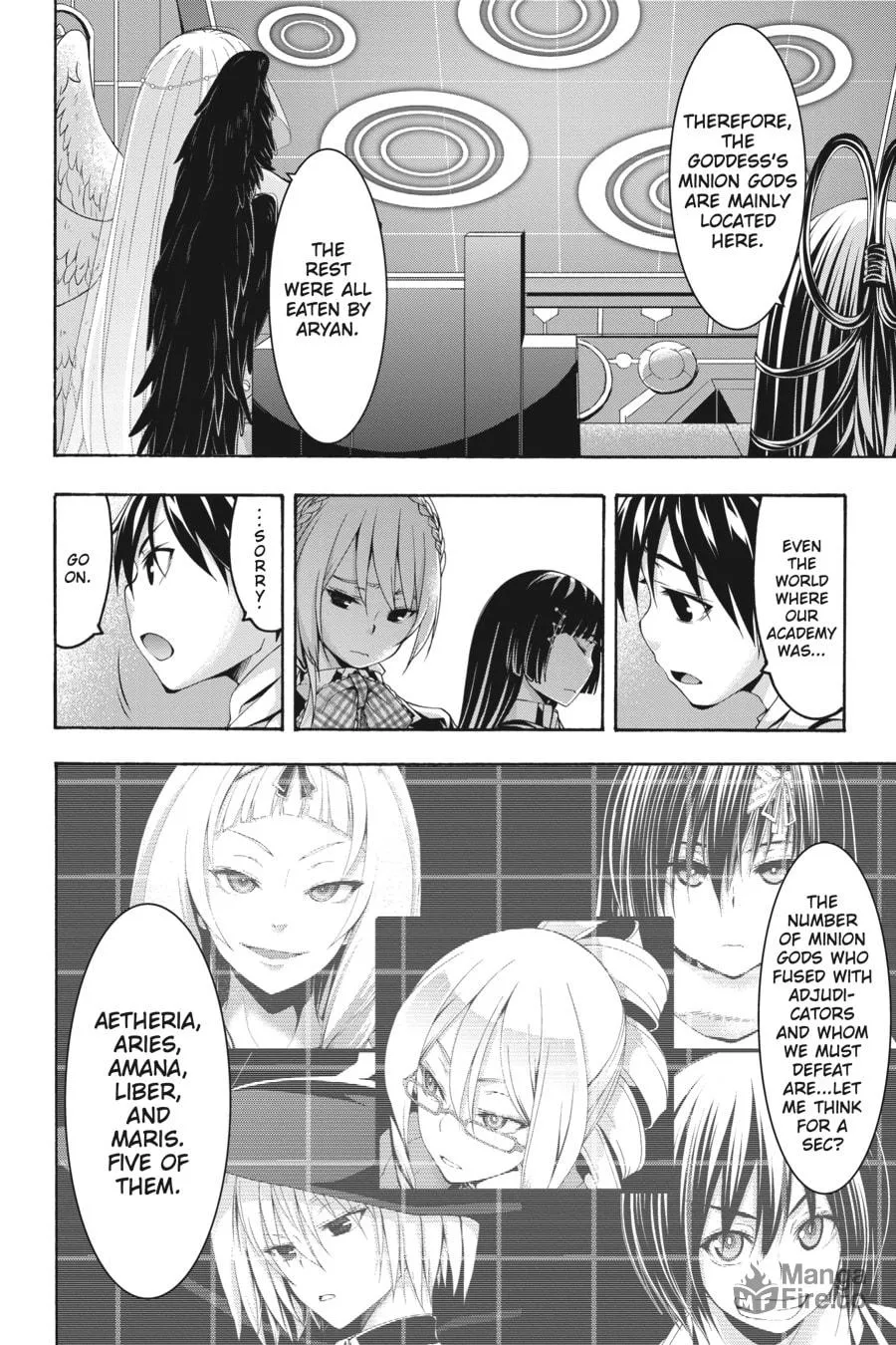 Trinity Seven: The Seven Magicians Chapter 133 page 12 - 