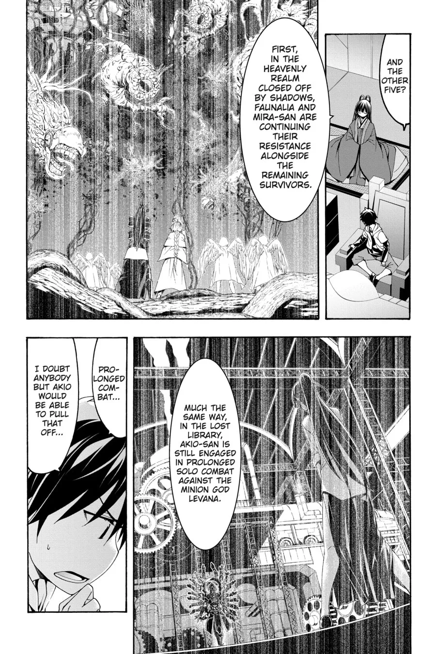 Trinity Seven: The Seven Magicians Chapter 133 page 14 - 
