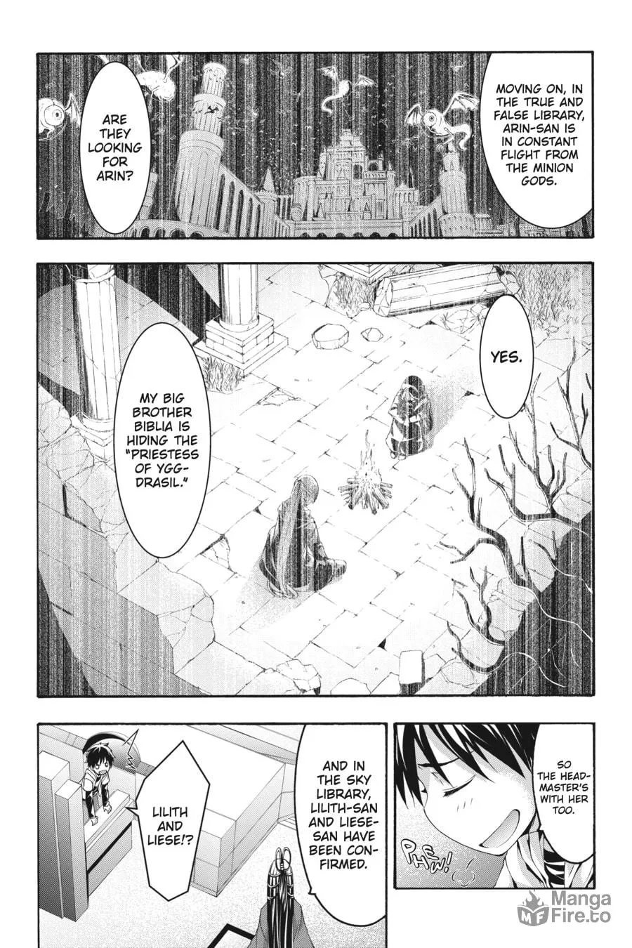 Trinity Seven: The Seven Magicians Chapter 133 page 15 - 