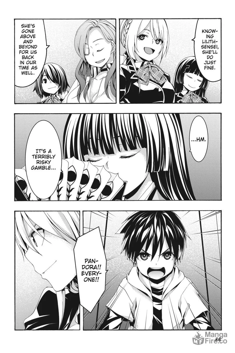 Trinity Seven: The Seven Magicians Chapter 133 page 18 - 