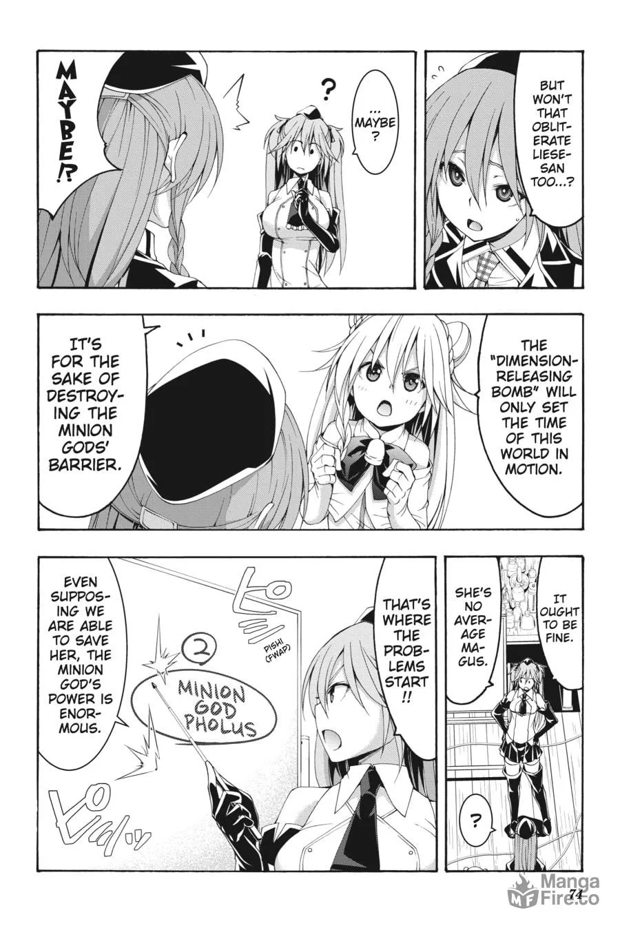 Trinity Seven: The Seven Magicians Chapter 133 page 6 - 