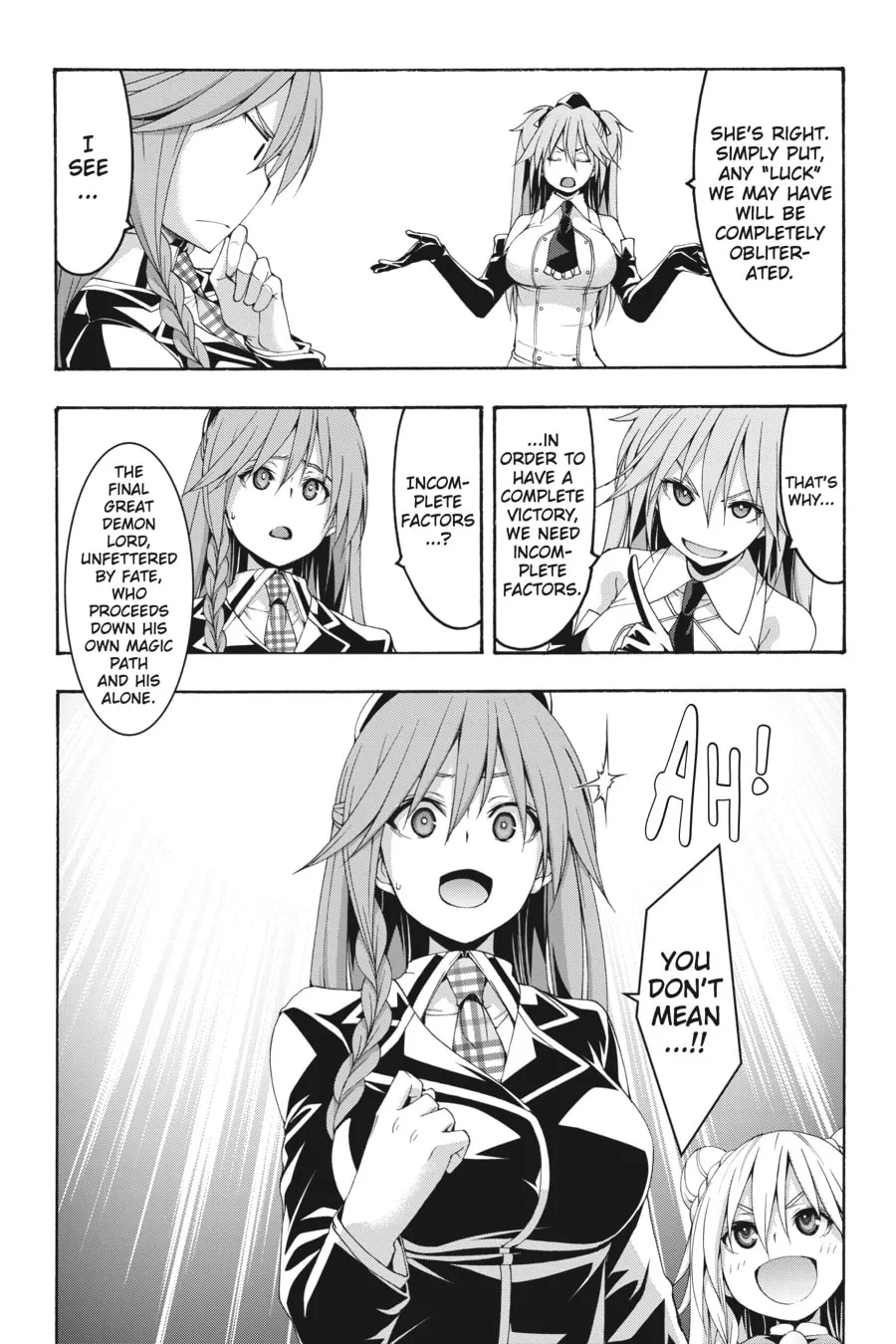 Trinity Seven: The Seven Magicians Chapter 133 page 8 - 