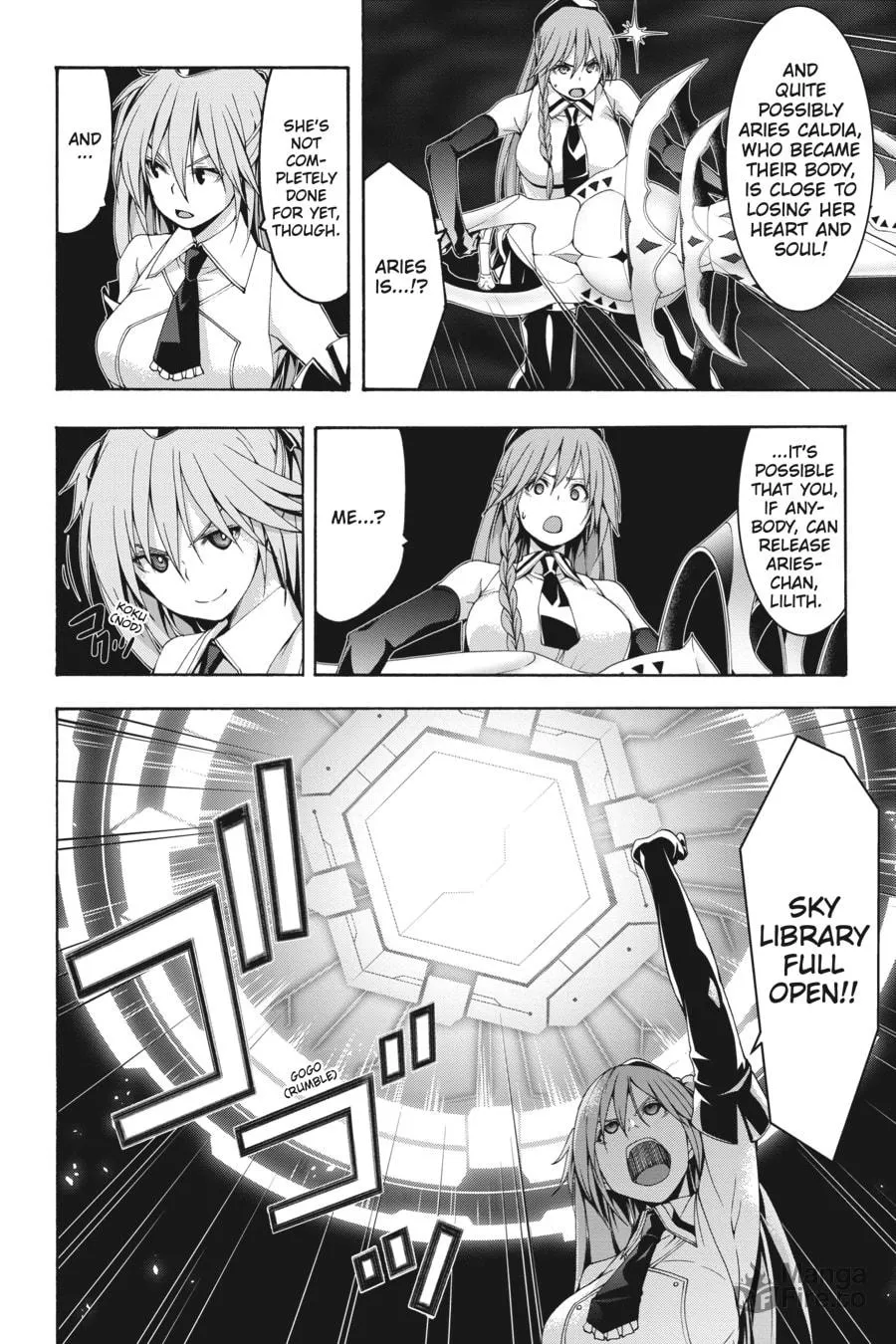 Trinity Seven: The Seven Magicians Chapter 134 page 21 - 