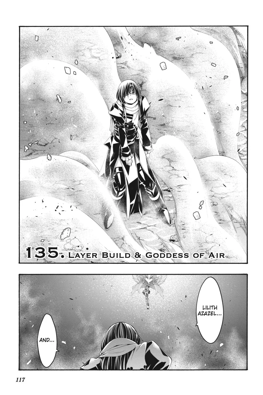Trinity Seven: The Seven Magicians Chapter 135 page 1 - 