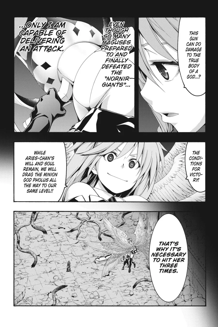 Trinity Seven: The Seven Magicians Chapter 135 page 14 - 