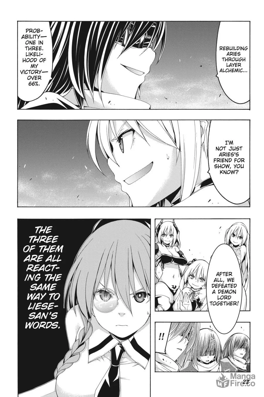 Trinity Seven: The Seven Magicians Chapter 137 page 18 - 