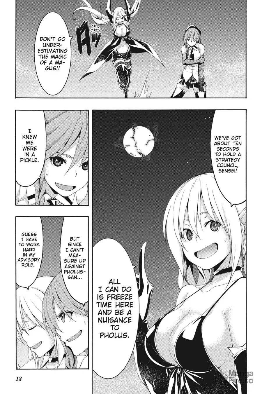 Trinity Seven: The Seven Magicians Chapter 137 page 9 - 