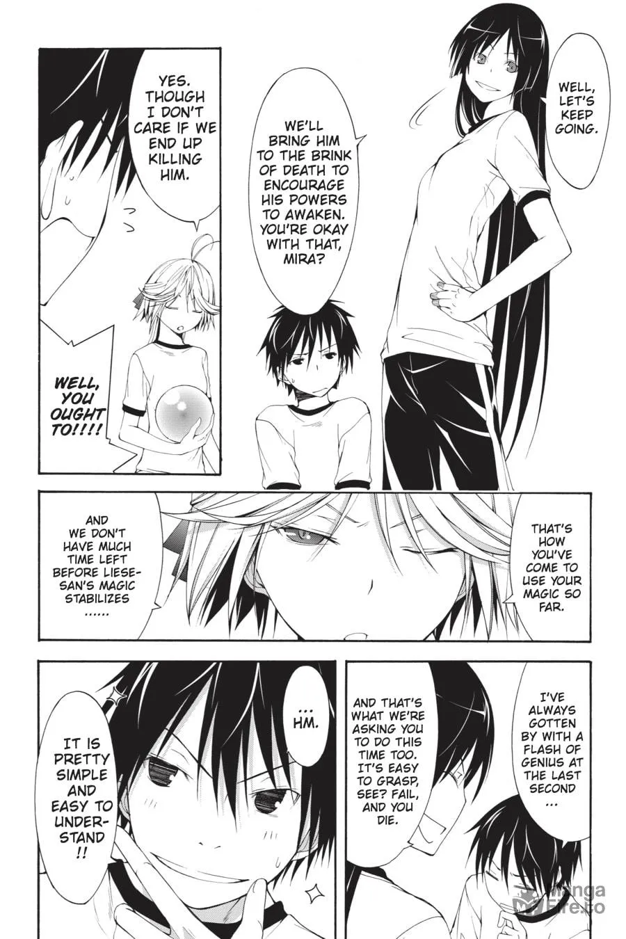 Trinity Seven: The Seven Magicians Chapter 14 page 12 - 