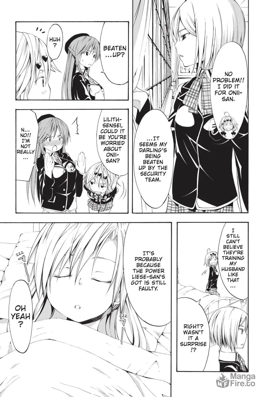 Trinity Seven: The Seven Magicians Chapter 14 page 15 - 