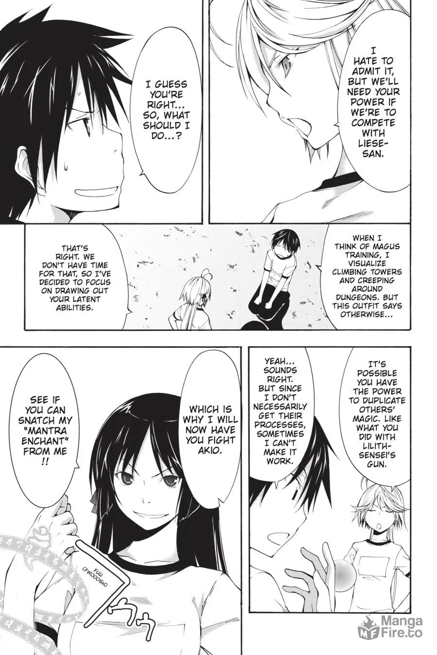Trinity Seven: The Seven Magicians Chapter 14 page 3 - 