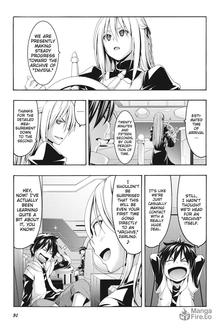 Trinity Seven: The Seven Magicians Chapter 140 page 3 - 