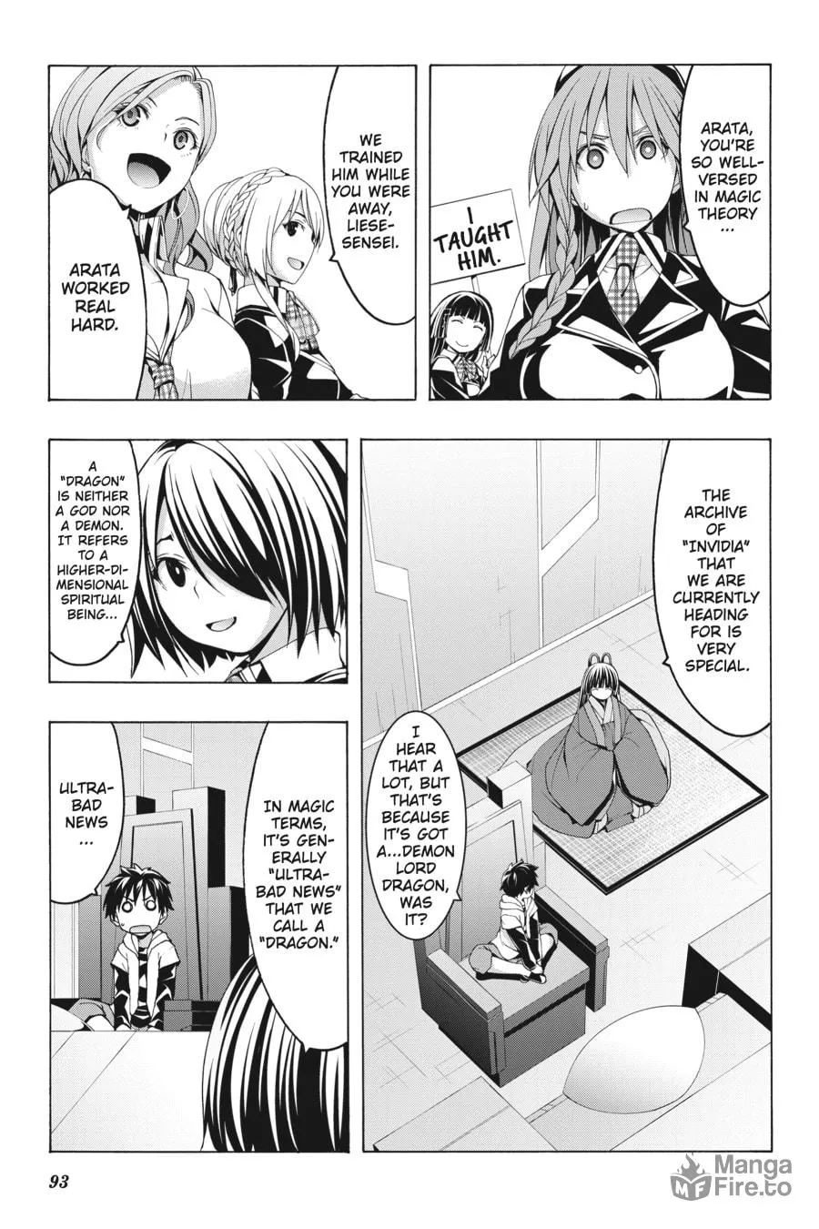 Trinity Seven: The Seven Magicians Chapter 140 page 5 - 