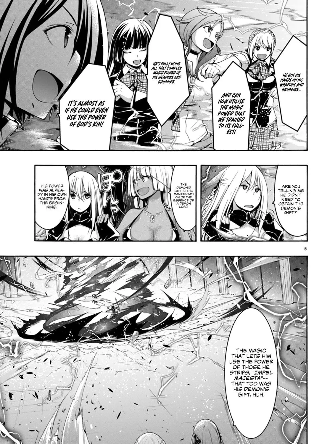 Trinity Seven: The Seven Magicians Chapter 143 page 10 - 