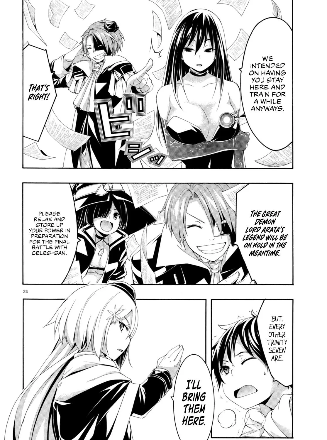 Trinity Seven: The Seven Magicians Chapter 144 page 46 - 