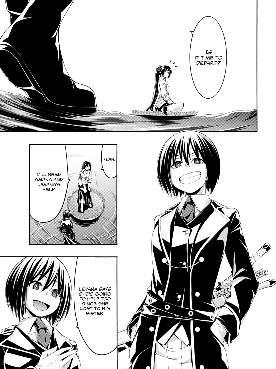 Trinity Seven: The Seven Magicians Chapter 145 page 44 - 