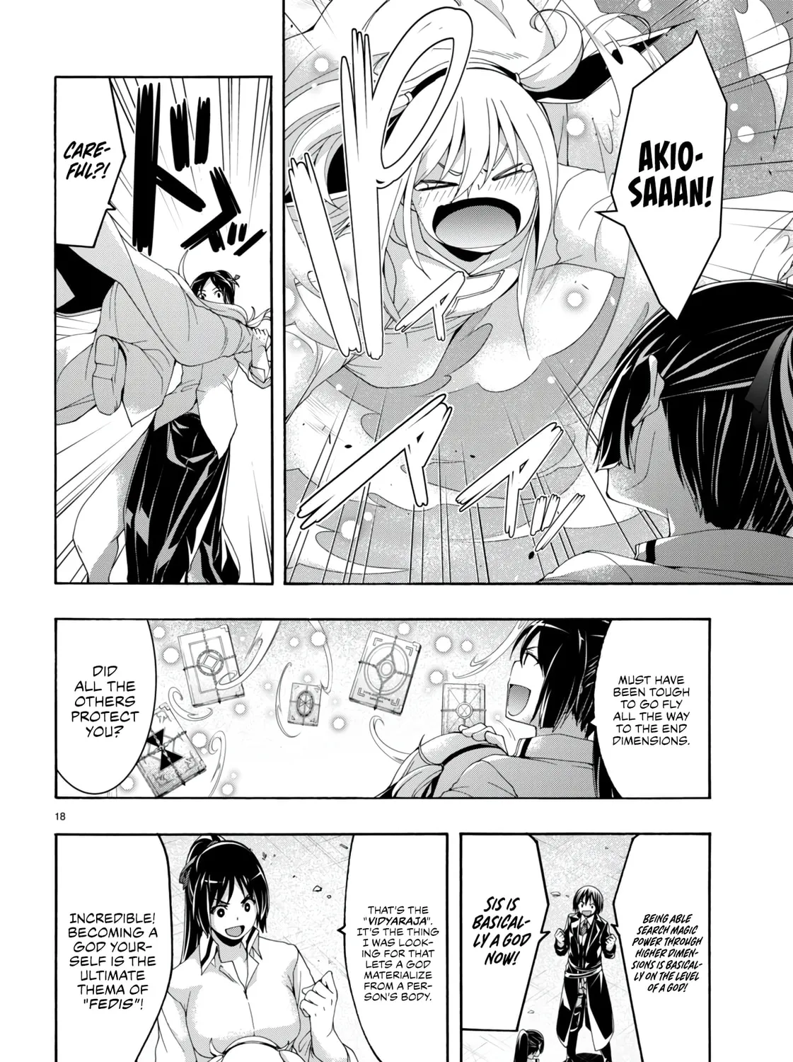 Trinity Seven: The Seven Magicians Chapter 146 page 36 - 