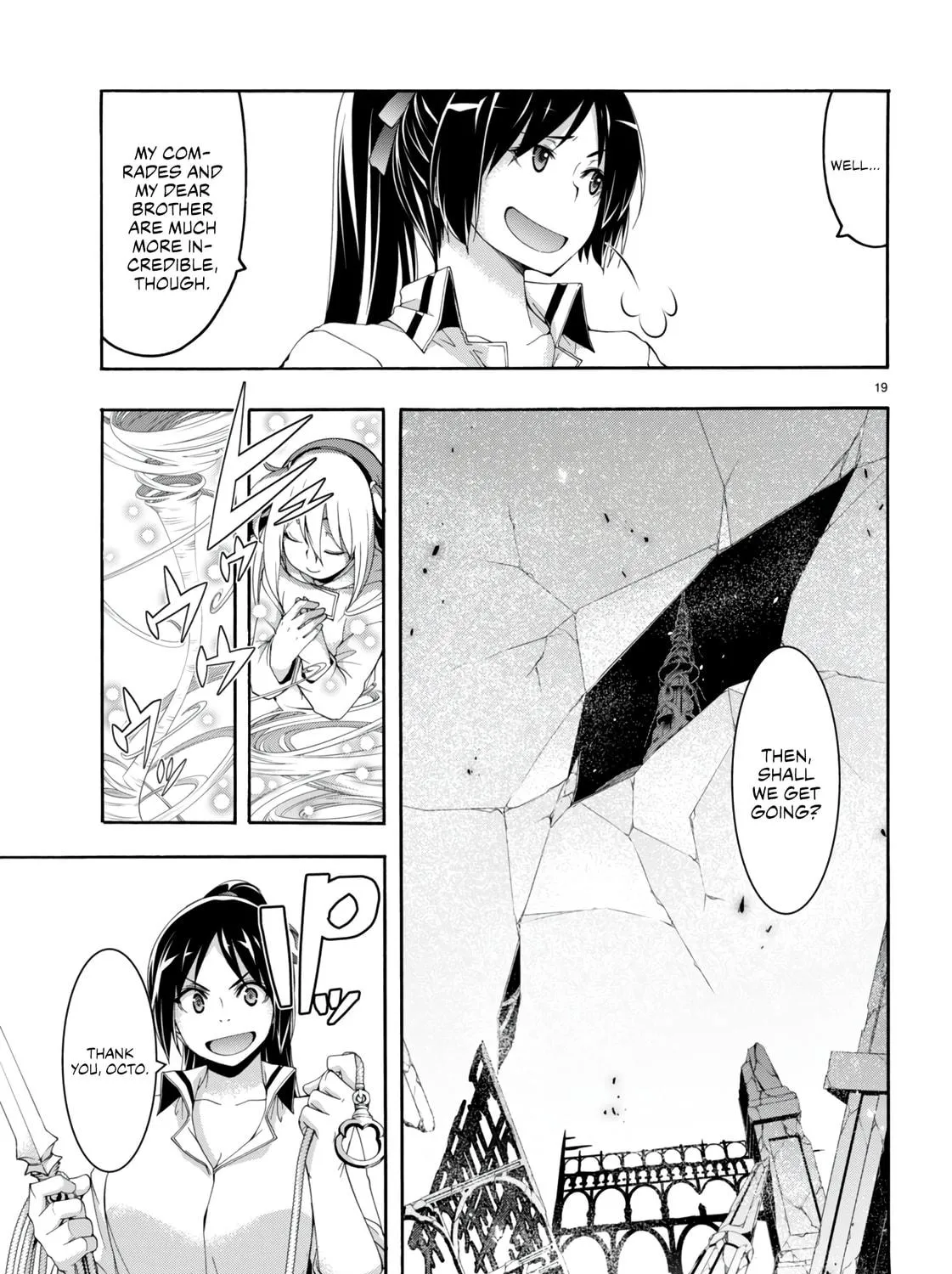 Trinity Seven: The Seven Magicians Chapter 146 page 38 - 