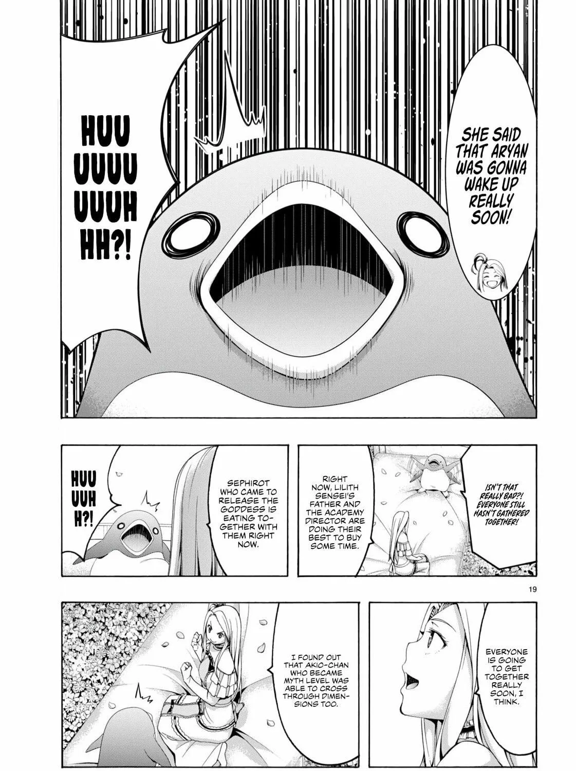 Trinity Seven: The Seven Magicians Chapter 147 page 38 - 