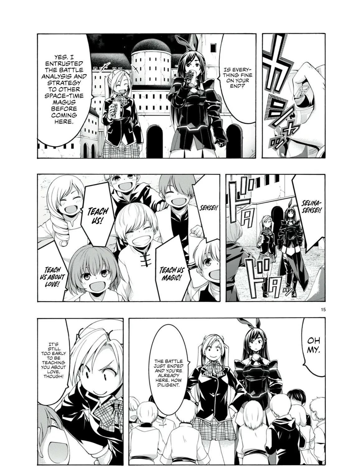 Trinity Seven: The Seven Magicians Chapter 148 page 30 - 