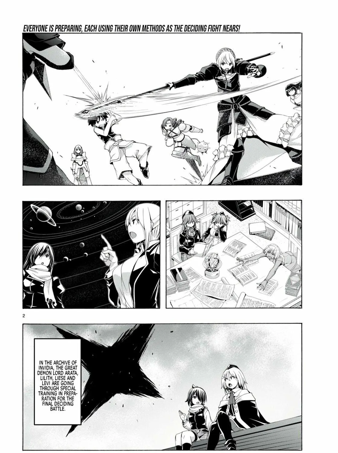 Trinity Seven: The Seven Magicians Chapter 148 page 4 - 