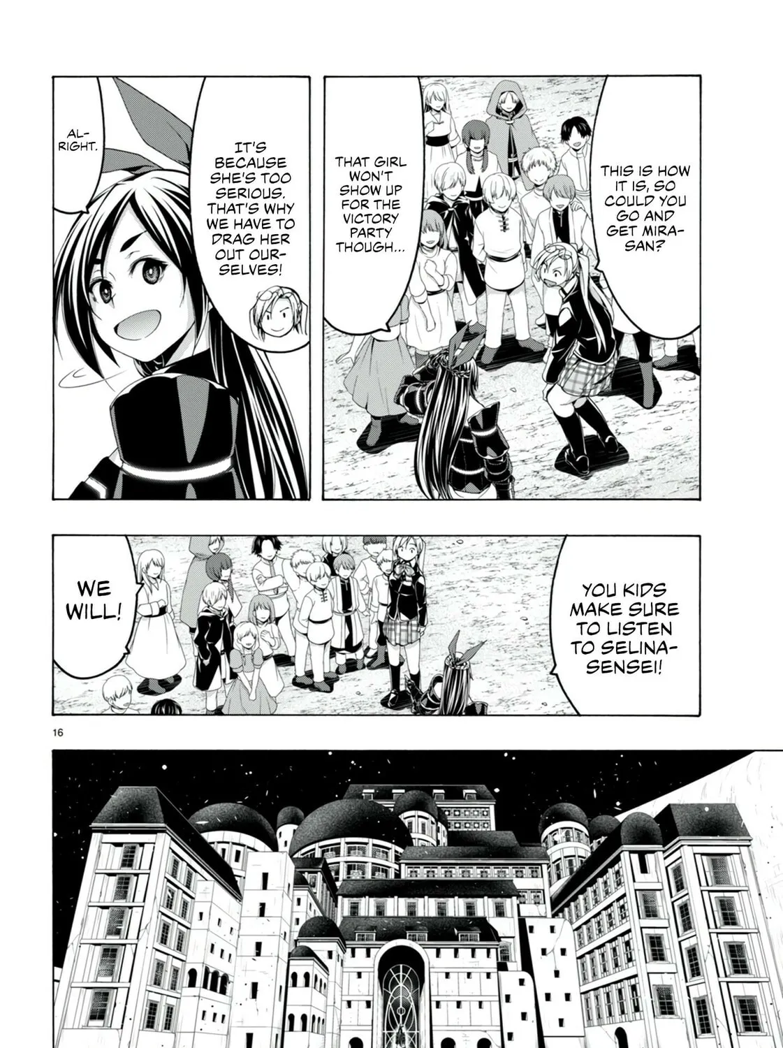 Trinity Seven: The Seven Magicians Chapter 148 page 32 - 