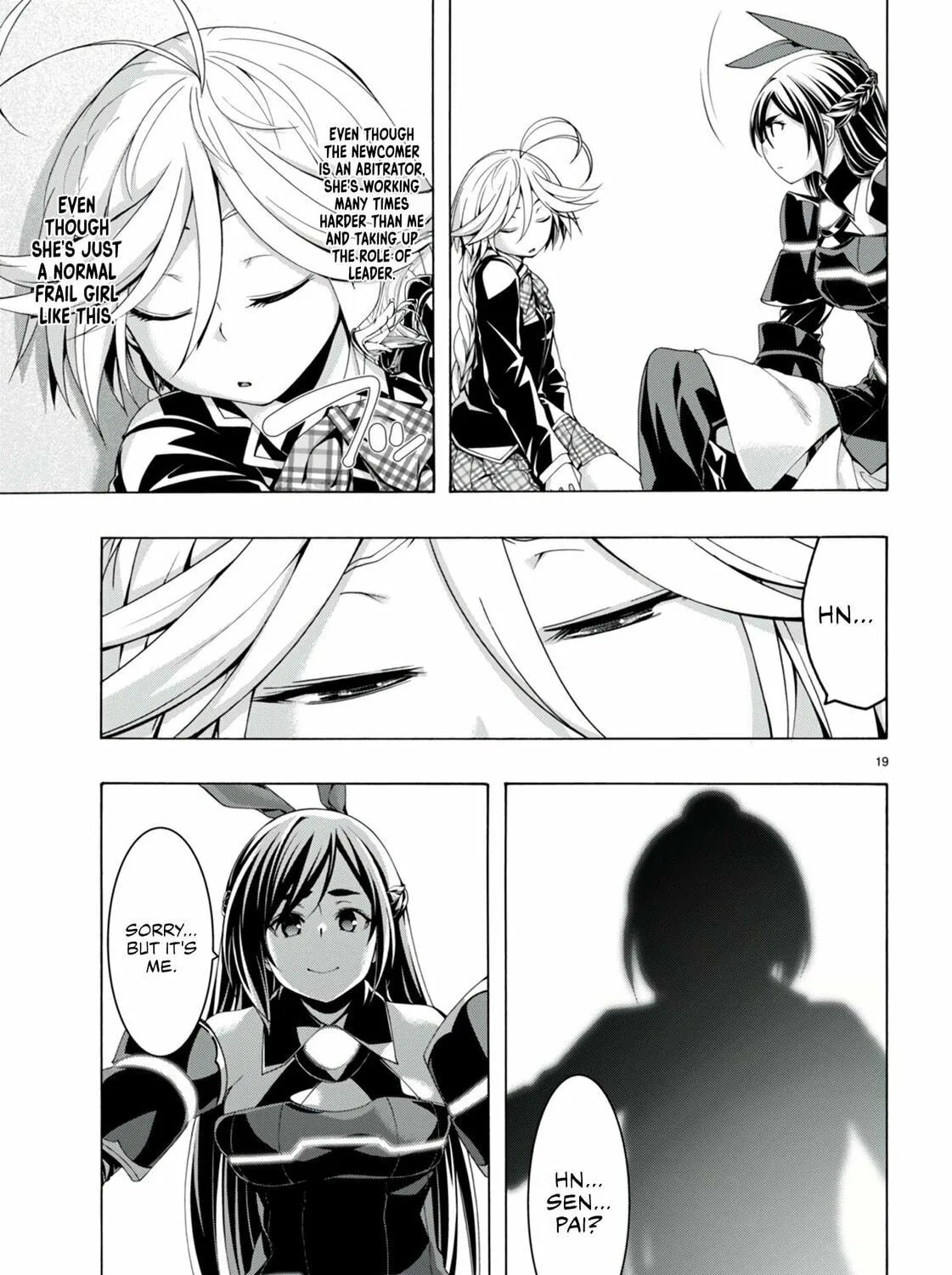 Trinity Seven: The Seven Magicians Chapter 148 page 38 - 