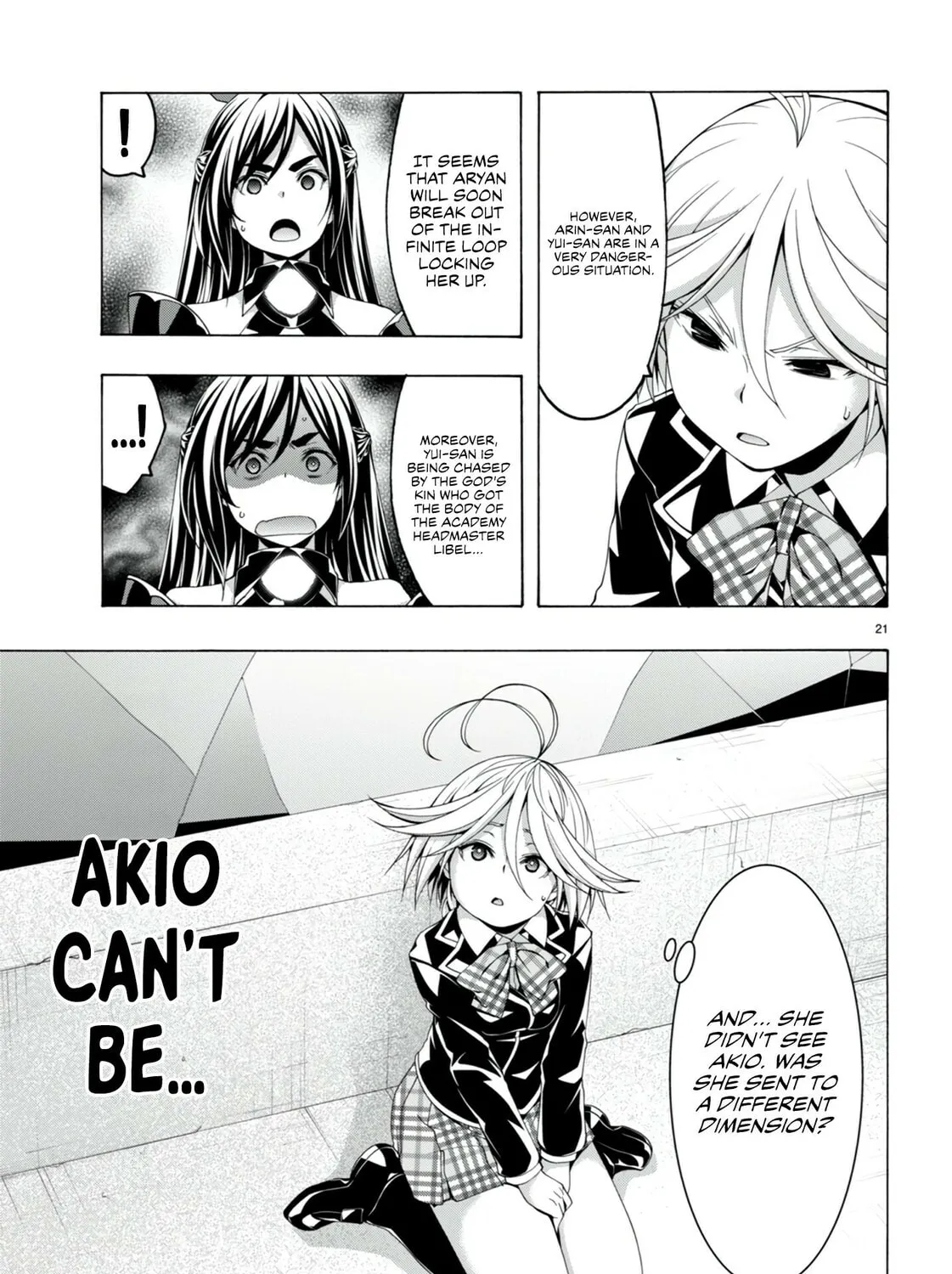 Trinity Seven: The Seven Magicians Chapter 148 page 42 - 