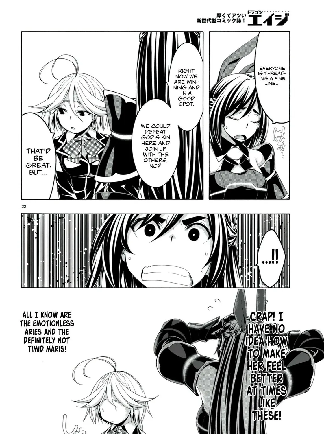 Trinity Seven: The Seven Magicians Chapter 148 page 44 - 