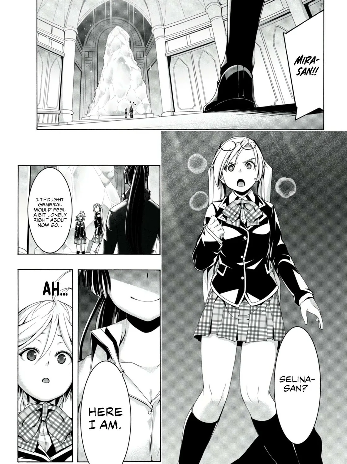 Trinity Seven: The Seven Magicians Chapter 148 page 54 - 