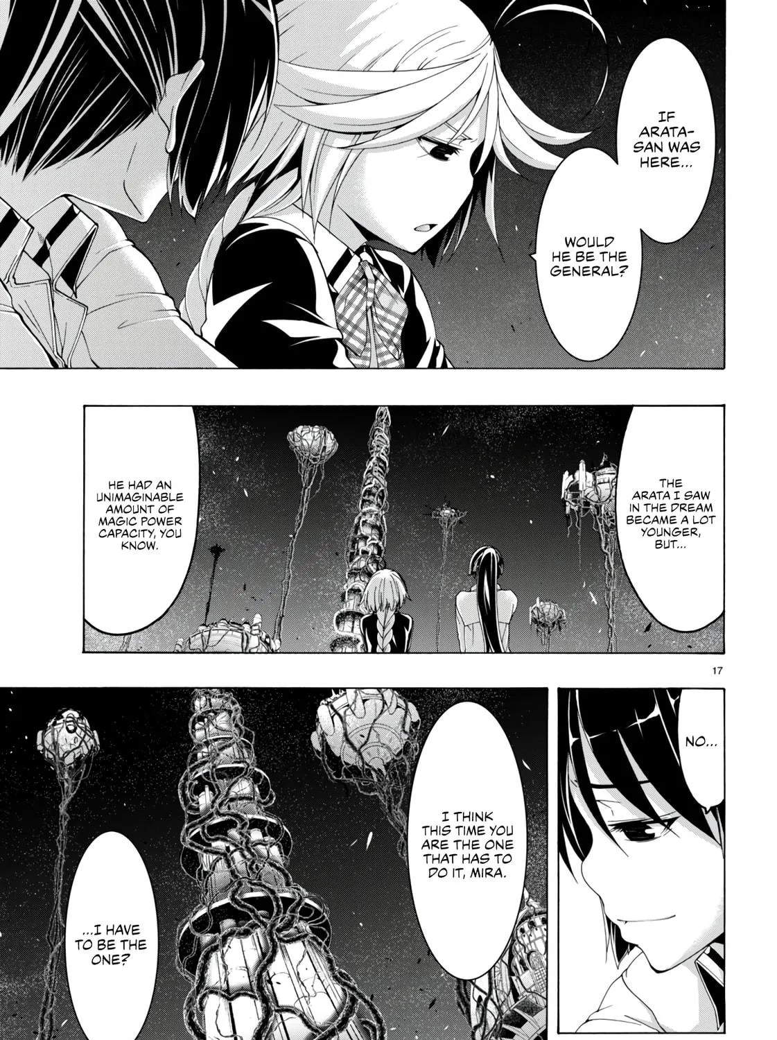 Trinity Seven: The Seven Magicians Chapter 149 page 34 - 