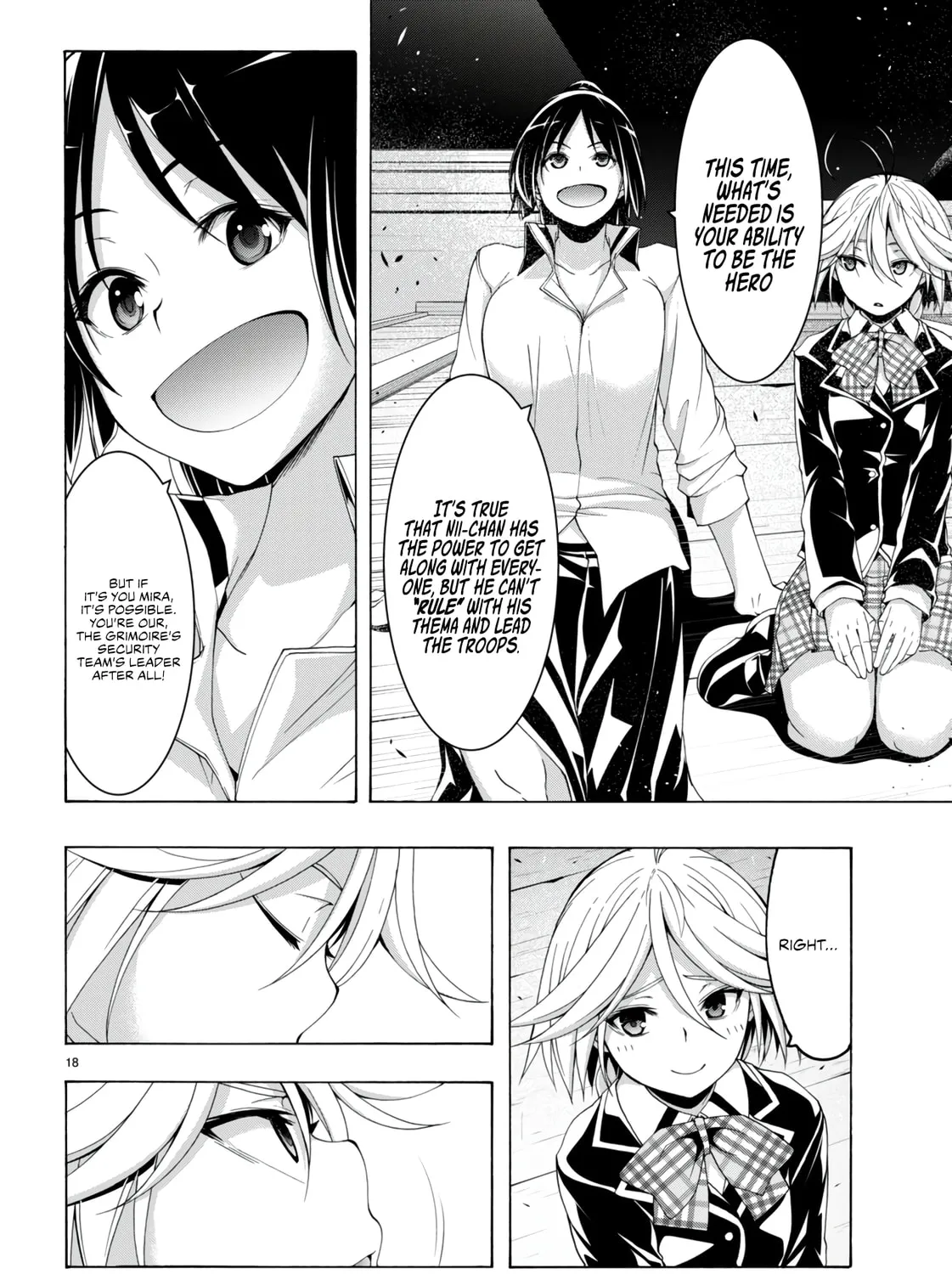 Trinity Seven: The Seven Magicians Chapter 149 page 36 - 