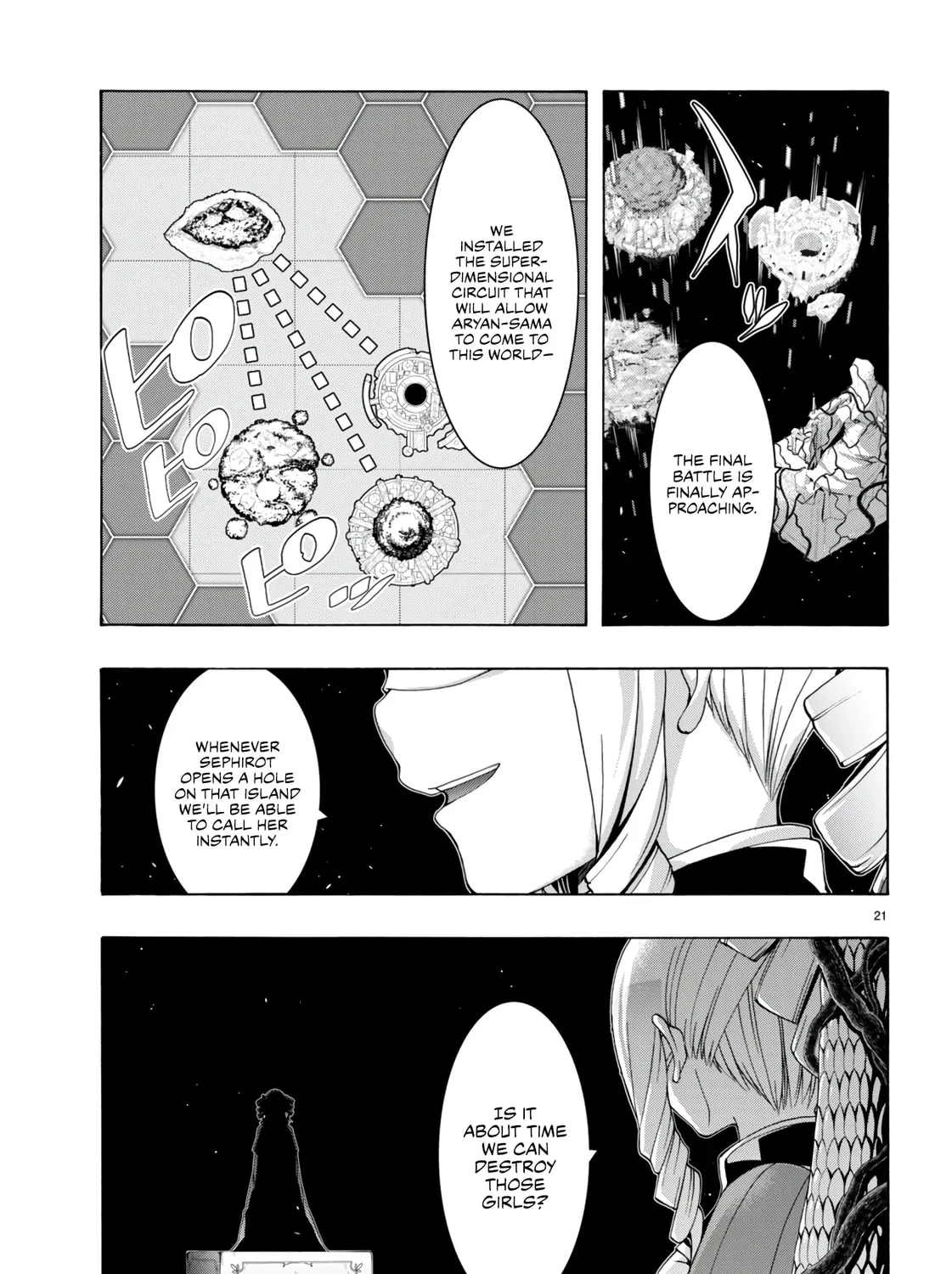 Trinity Seven: The Seven Magicians Chapter 149 page 42 - 