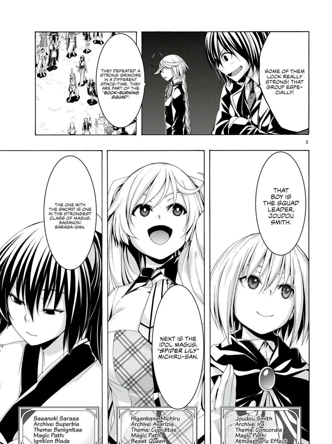 Trinity Seven: The Seven Magicians Chapter 149 page 6 - 