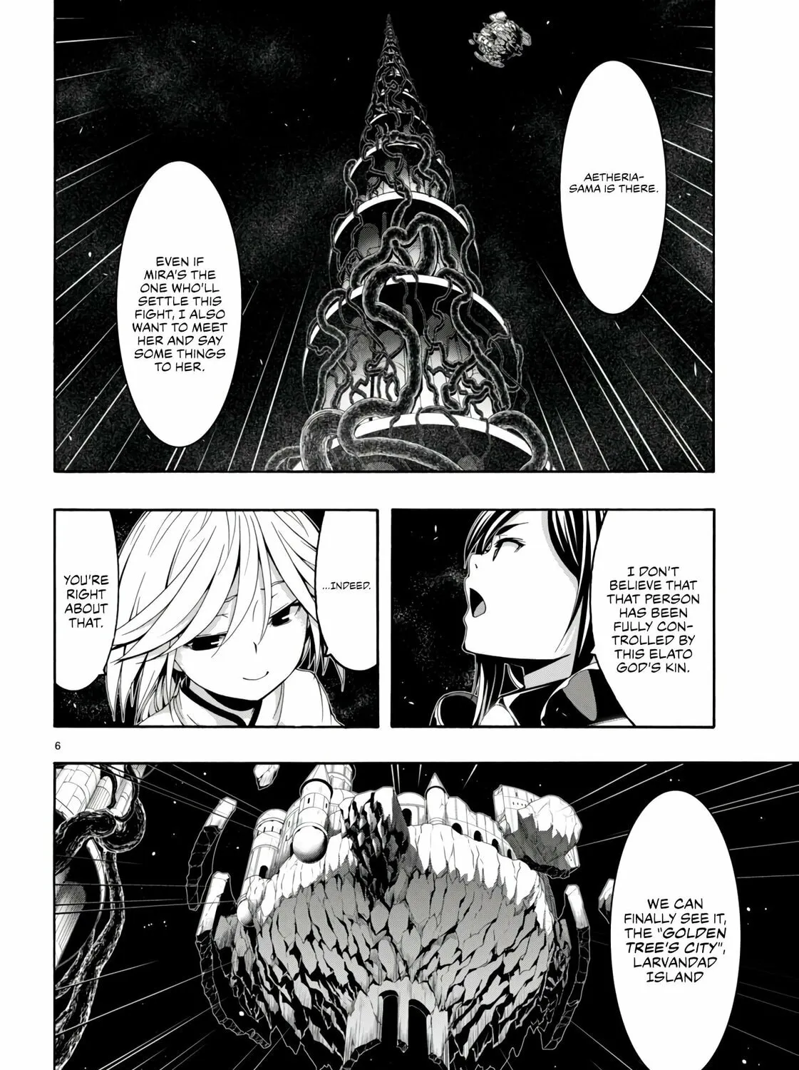Trinity Seven: The Seven Magicians Chapter 150 page 14 - 