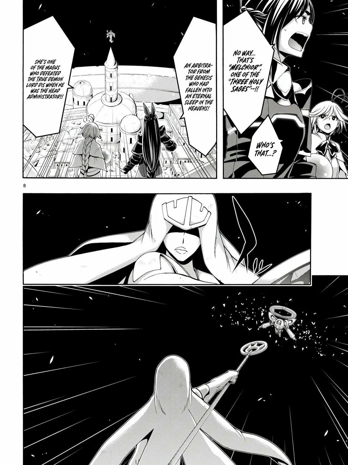 Trinity Seven: The Seven Magicians Chapter 150 page 18 - 