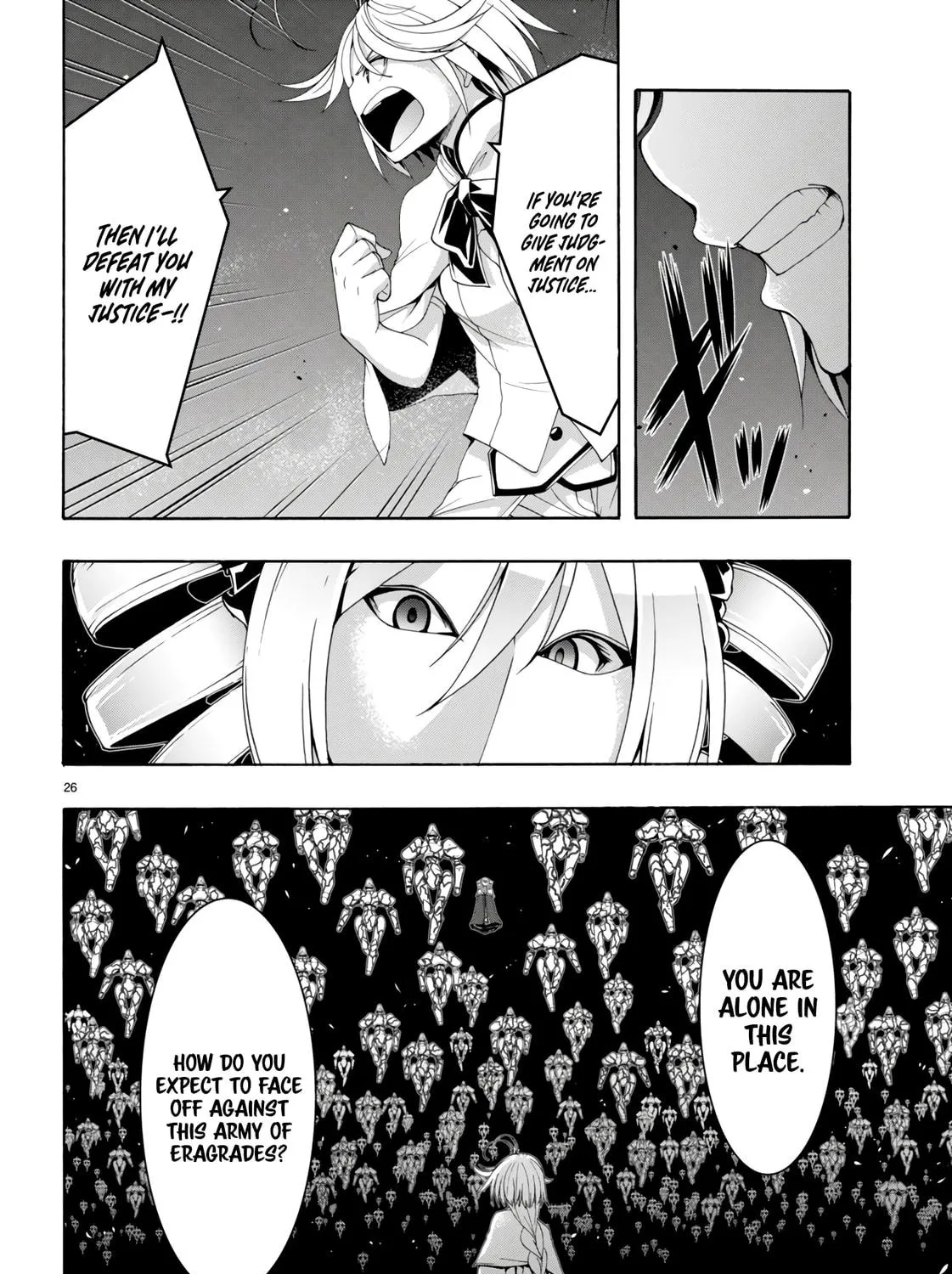 Trinity Seven: The Seven Magicians Chapter 150 page 52 - 