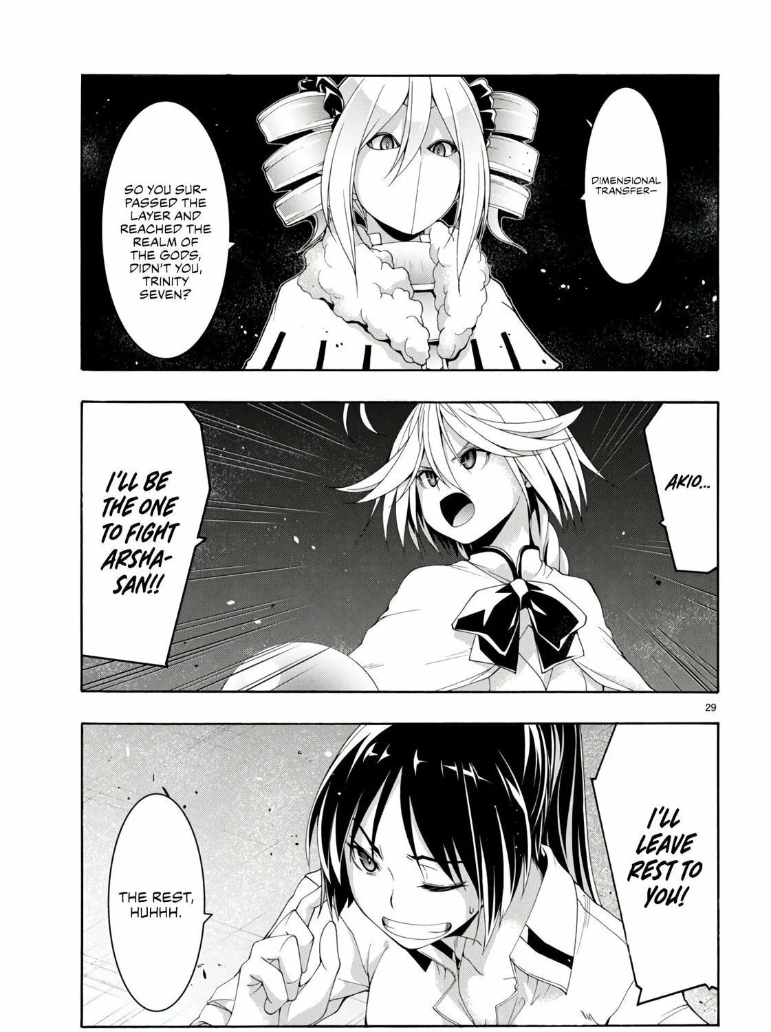 Trinity Seven: The Seven Magicians Chapter 150 page 58 - 