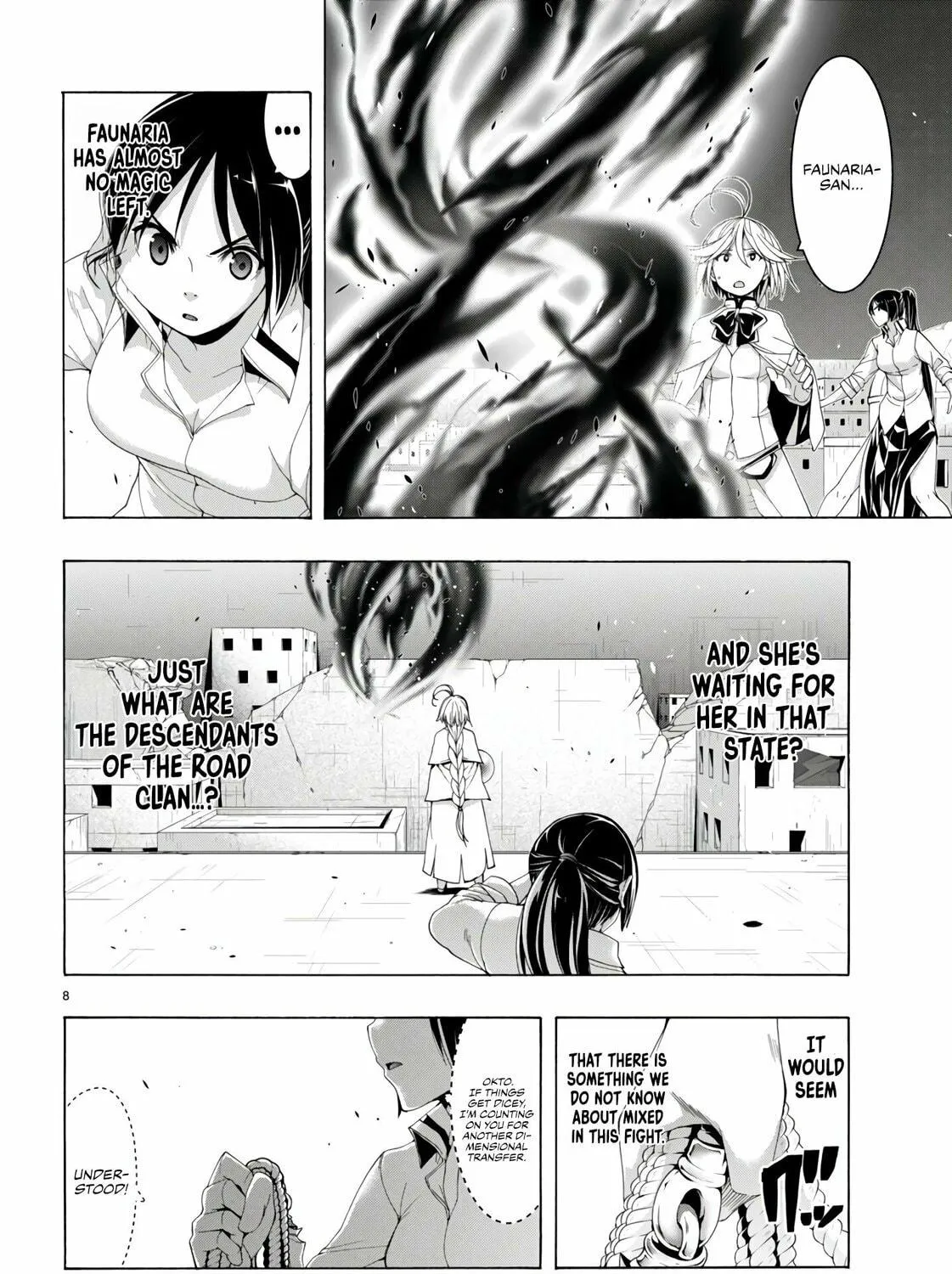 Trinity Seven: The Seven Magicians Chapter 151 page 16 - 