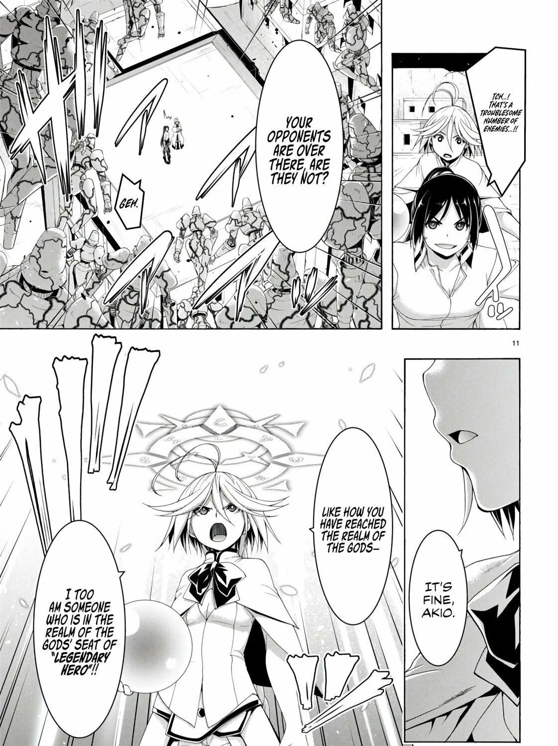 Trinity Seven: The Seven Magicians Chapter 151 page 22 - 