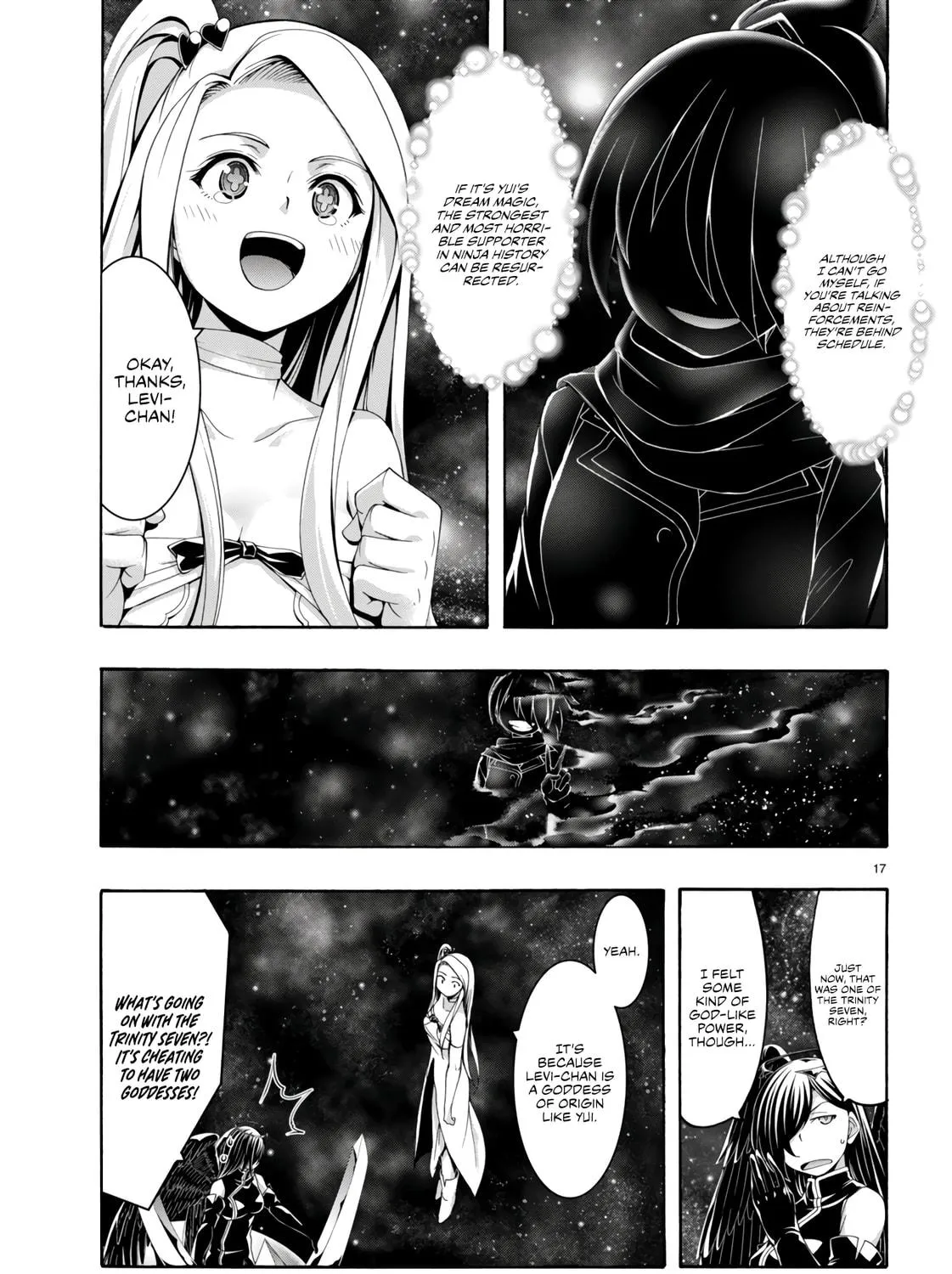 Trinity Seven: The Seven Magicians Chapter 153 page 34 - 